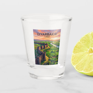 Vaso De Chupito Murallas de Diyarbakır y Jardines Hevsel Turquía