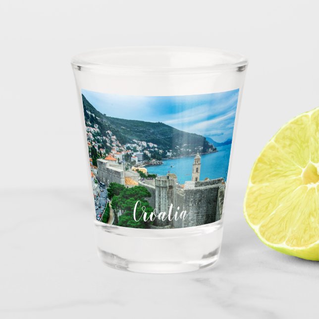 Vaso De Chupito Muro de Dubrovnik (Anverso)