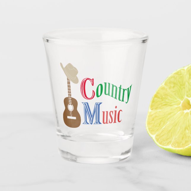 Vaso De Chupito Música country (Anverso)