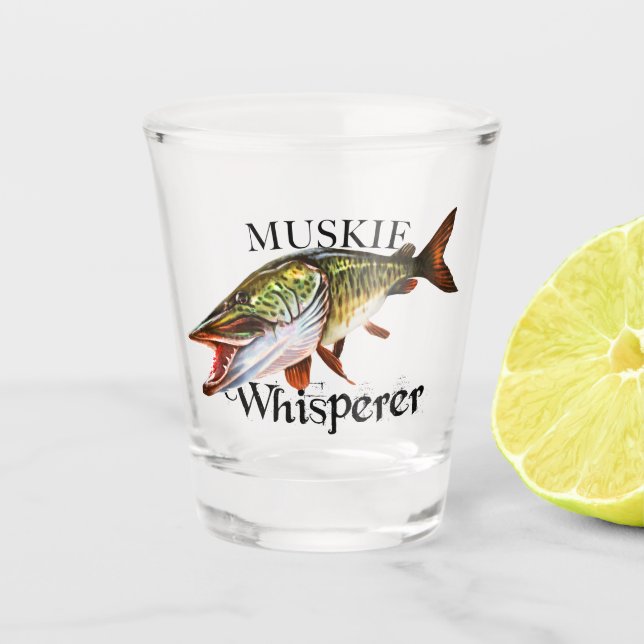 Vaso De Chupito Muskie Whisperer (Anverso)
