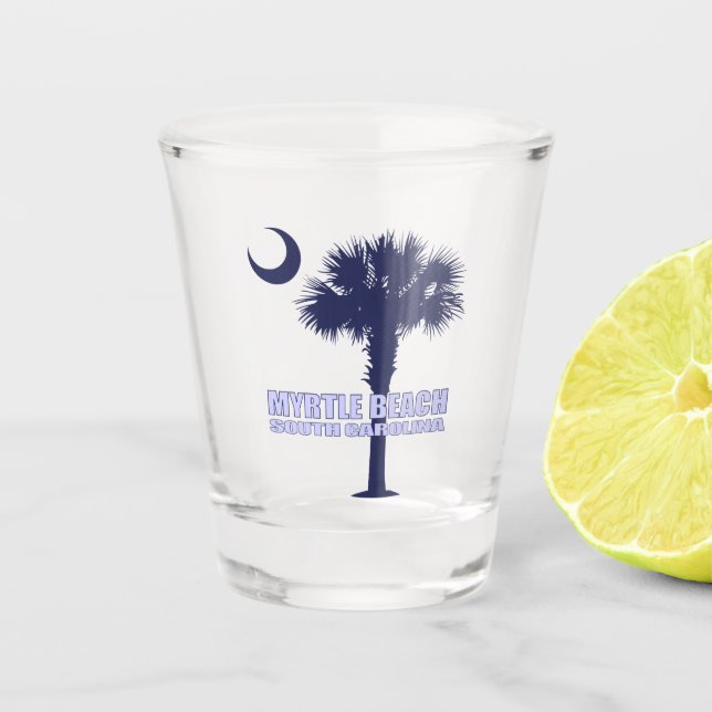 Vaso De Chupito Myrtle Beach SC (P&C) (Anverso)