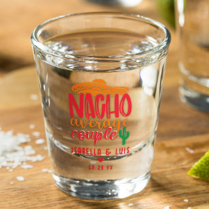 Vaso De Chupito Nacho Pareja Promedio Pareja Española Divertida No