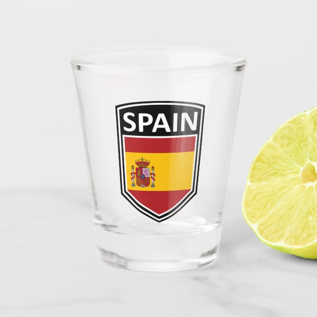 Vaso De Chupito Nacional - España (Anverso)