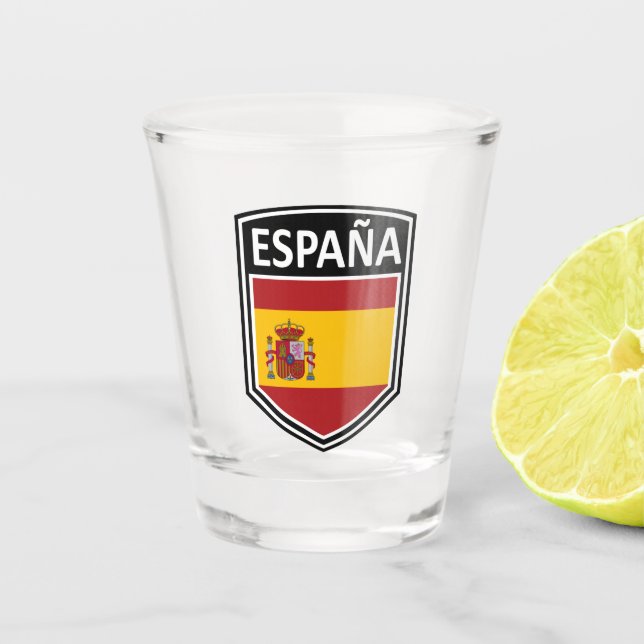 Vaso De Chupito Nacional - España (Anverso)