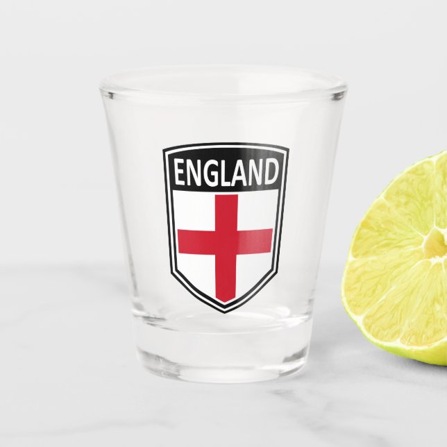 Vaso De Chupito Nacional - Inglaterra (Anverso)