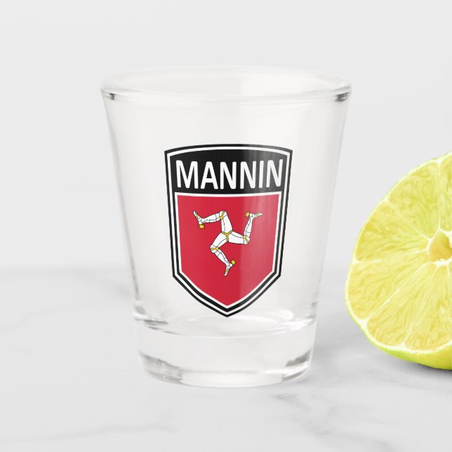 Vaso De Chupito Nacional - Mannin (Anverso)
