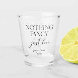 Vaso De Chupito Nada Fancy Ama Solamente Al Boda Casual Minimalist