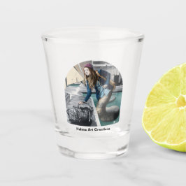 Vaso De Chupito Naga Explorer World Travel Fantasy Art Shot Glass