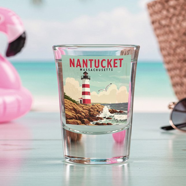 Vaso De Chupito Nantucket Massachusetts (Subido por el creador)