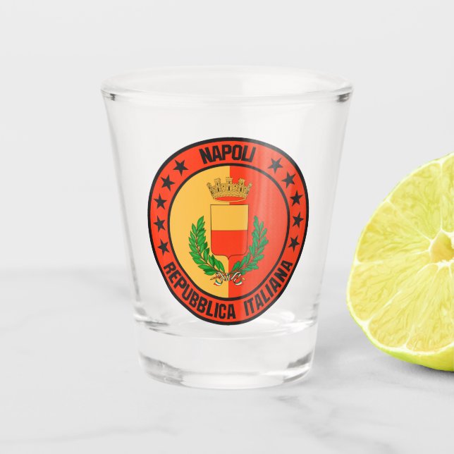 Vaso De Chupito Napoli (Anverso)