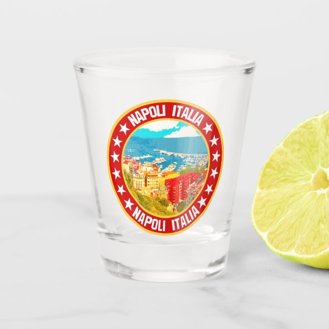 Vaso De Chupito Napoli (Anverso)
