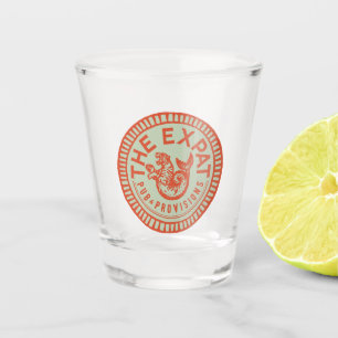Vaso De Chupito Naranja Expat Vintage
