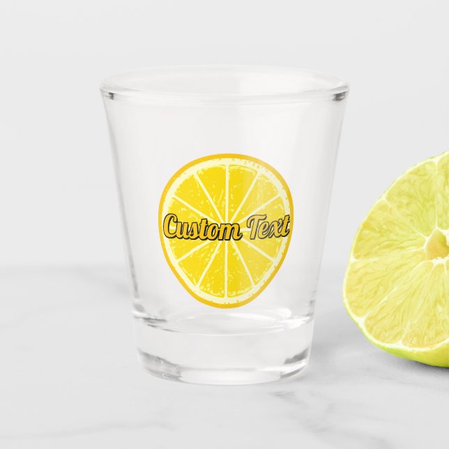 Vaso De Chupito Naranja Slice (Anverso)
