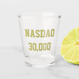 Vaso De Chupito NASDAQ 30000 Stock Market Celebration