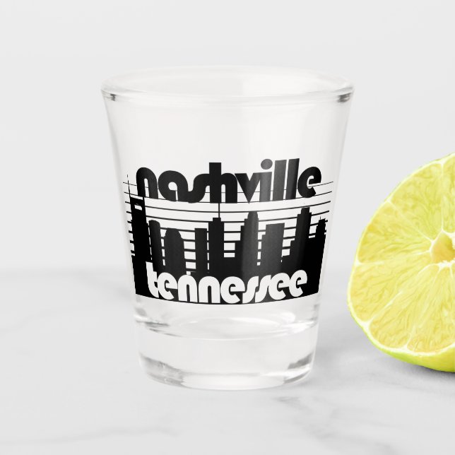 Vaso De Chupito Nashville Tennessee (Anverso)