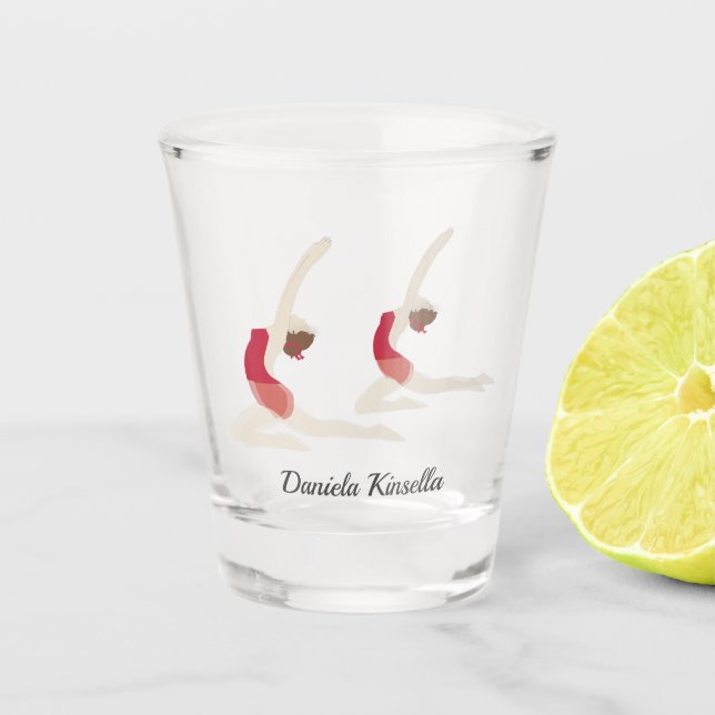 Vaso De Chupito Natación artística (Anverso)