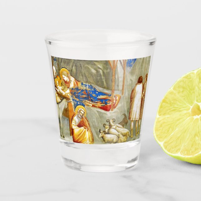 Vaso De Chupito Natividad Nacimiento de Jesús (Anverso)