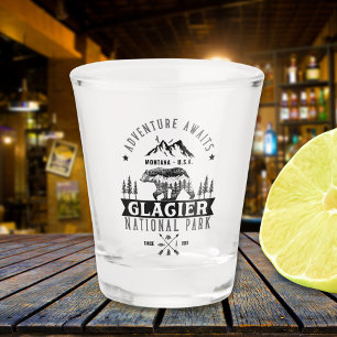 Vaso De Chupito Nature Scene of Glacier National Park, Montana