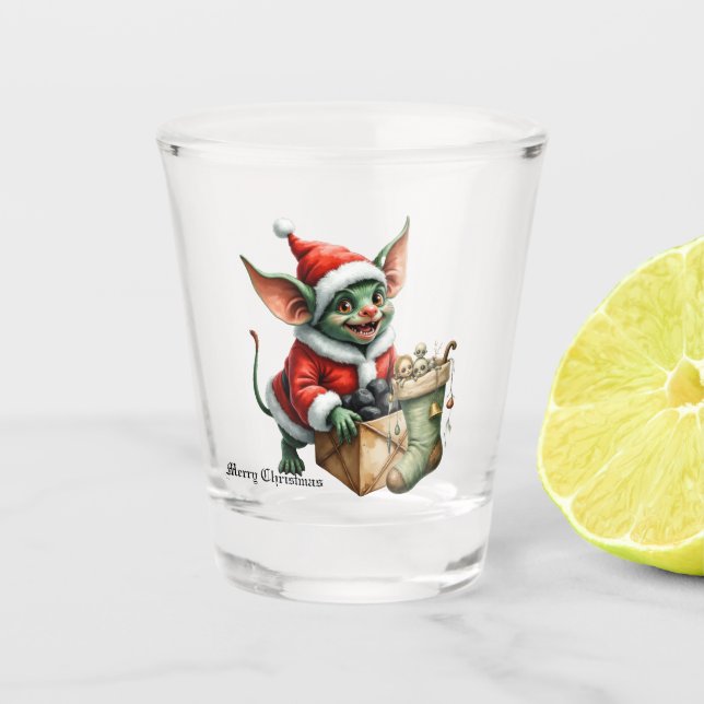Vaso De Chupito Naughty List Delivery: The Goblin Clause Chronicle (Anverso)