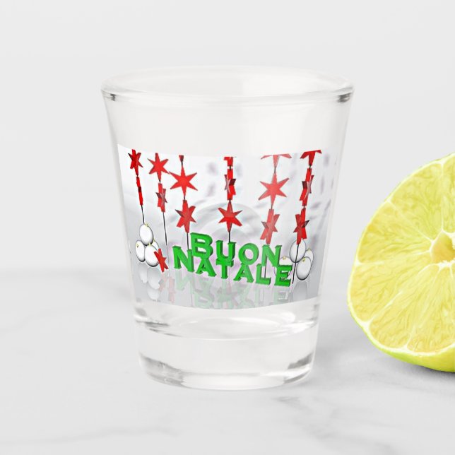 VASO DE CHUPITO **NAVEGACIÓN DE BOÓN** FEROSAS NAVIDAD (Anverso)