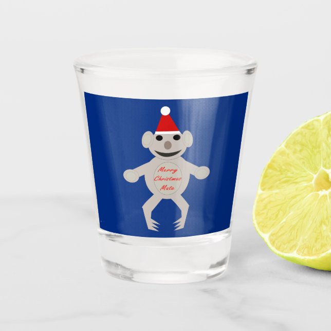 Vaso De Chupito Navidades australianos Koala Bear (Anverso)