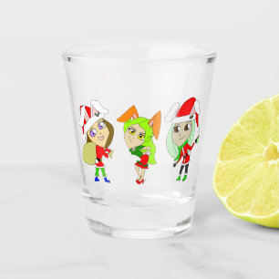 Vaso De Chupito Navidades Bunnygirls