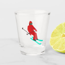 Vaso De Chupito Navidades de esquí de apertura Año Nuevo