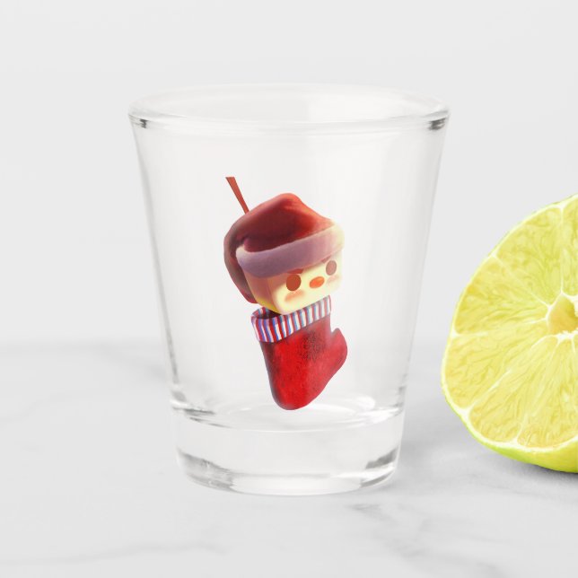 Vaso De Chupito Navidades de pie (Anverso)