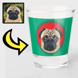 Vaso De Chupito Navidades de Stuffer Únicos Perro Lover Foto