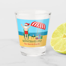 Vaso De Chupito Navidades del verano de julio Fiesta Santa Claus B