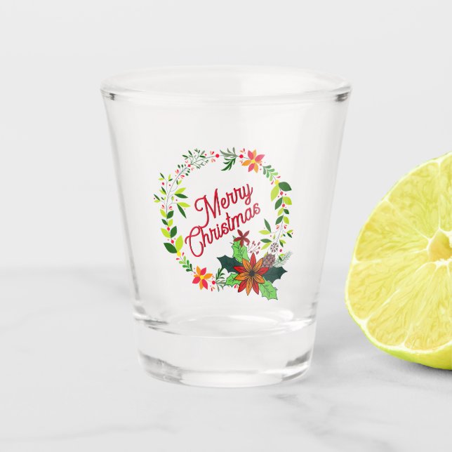 Vaso De Chupito Navidades disparan gafas | Gafas de disparo fiesta (Anverso)