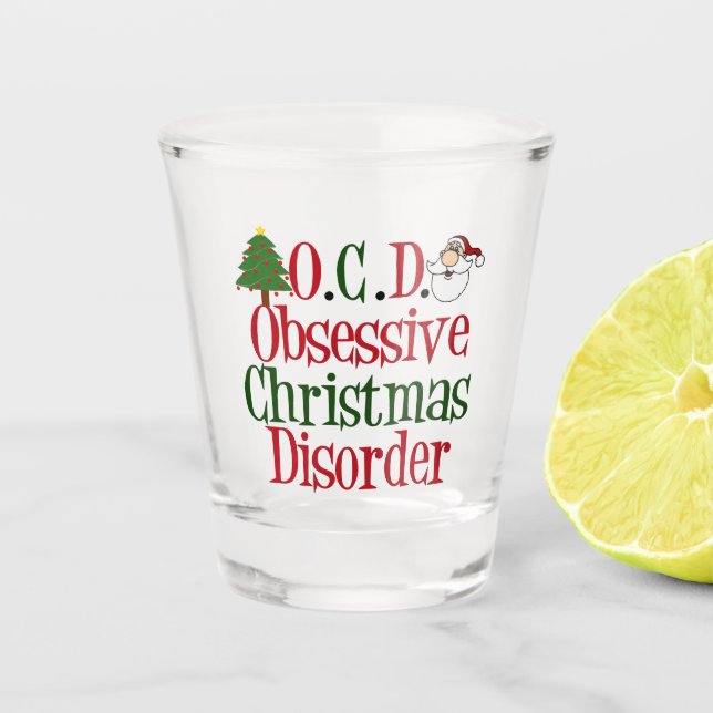Vaso De Chupito Navidades divertidos (Anverso)