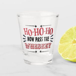 Vaso De Chupito Navidades divertidos tomando quién pasa WHISKEY