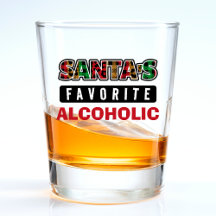 Navidades favoritos de Santa Claus con alcohol