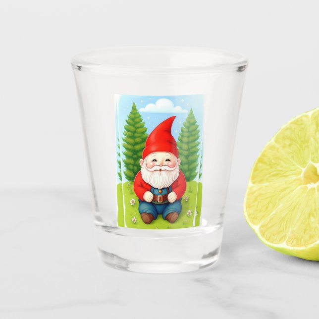 Vaso De Chupito Navidades Gnome (Anverso)