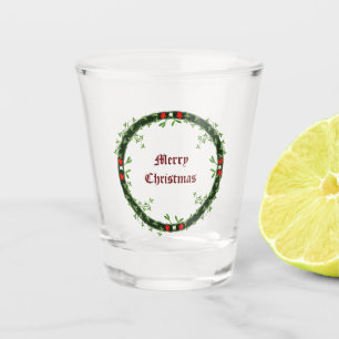 Vaso De Chupito Navidades góticos Personalizado Wreath