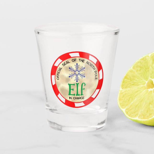 Vaso De Chupito Navidades graciosos y educados (Anverso)