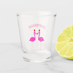 Vaso De Chupito Navidades Lesbianas Flamingos Flamingo Belles
