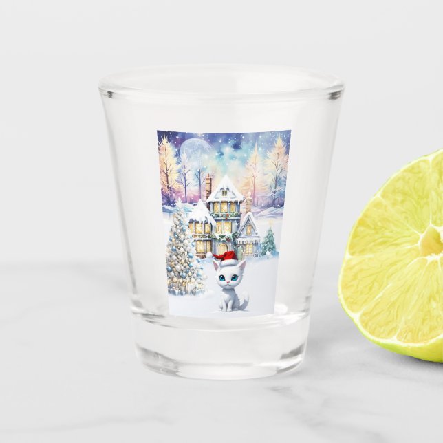 Vaso De Chupito Navidades MUY KIT KAT (Anverso)