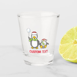 Vaso De Chupito Navidades Pingüinos Snowballing