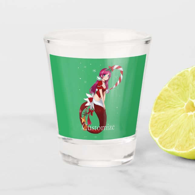 Vaso De Chupito Navidades Pixie Mermaid Thunder_Cove (Anverso)