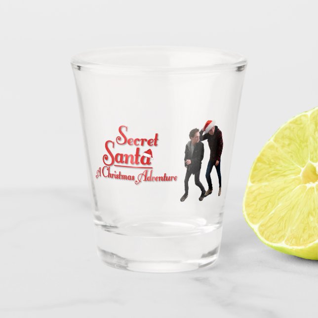 Vaso De Chupito Navidades secretos de Santa A Adventure Shot Glass (Anverso)