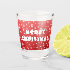 Vaso De Chupito Navidades Snowflakes