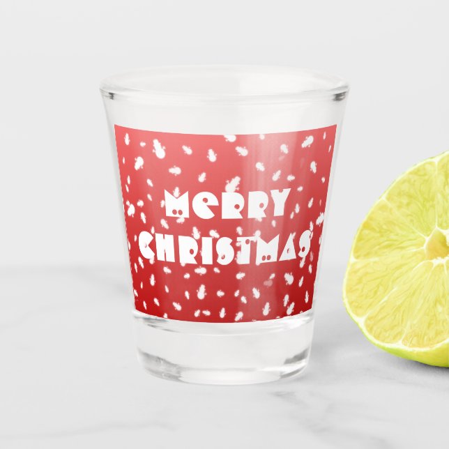 Vaso De Chupito Navidades Snowman (Anverso)