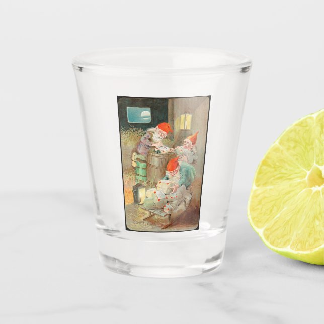 Vaso De Chupito Navidades suecos Santa (por Jenny Nyström) (Anverso)