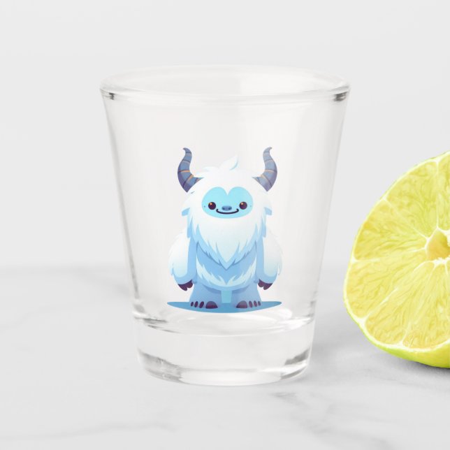 Vaso De Chupito Navidades/yeti de invierno (Anverso)