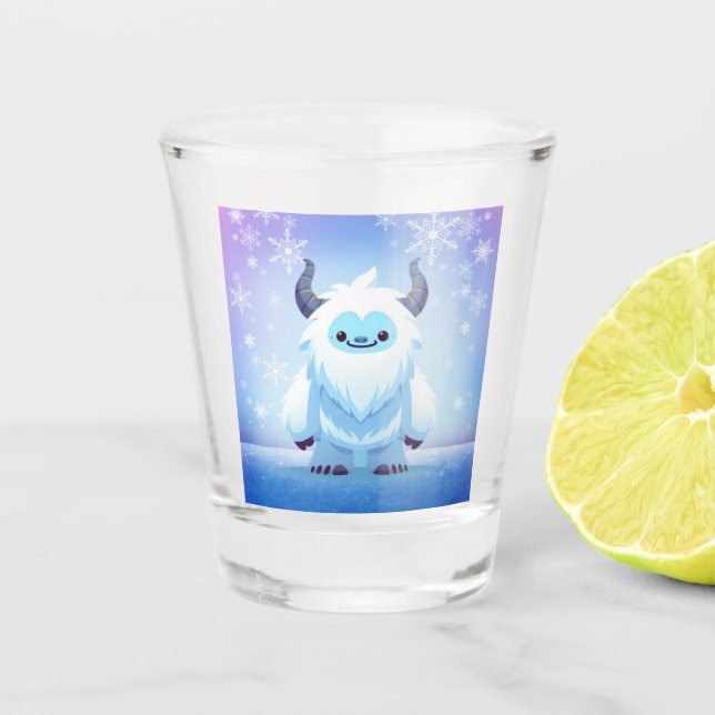 Vaso De Chupito Navidades/yeti de invierno (Anverso)