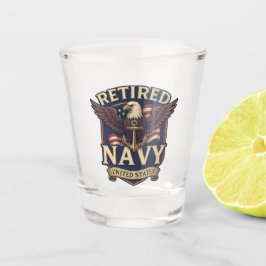 Vaso De Chupito Navy USN Veteran