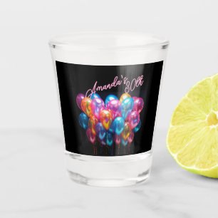 Vaso De Chupito Neon Blacklight Balloons Adulto Cocktail Cumpleaño