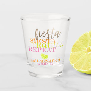 Vaso De Chupito Neon Final Fiesta Bachelorette Party Shot Glass